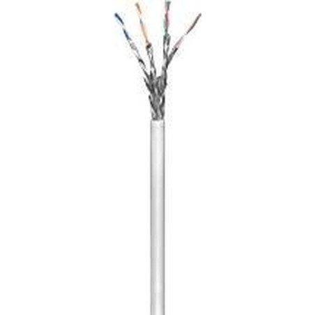 Goobay CAT6 SFTP Patch Cable LC Gy 100m - High-Speed Networking Cable for Reliable Connections